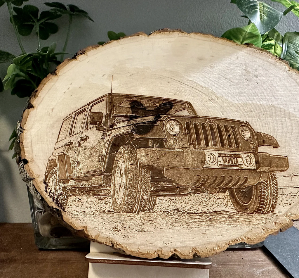 Custom Wood Laser Engraved Products