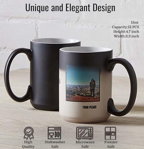 Custom 15oz Color Changing Coffee Mug