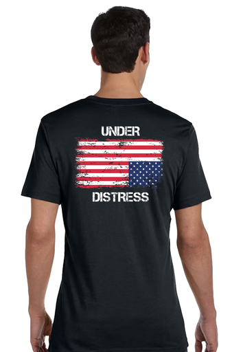 Under Distress Flag Shirt