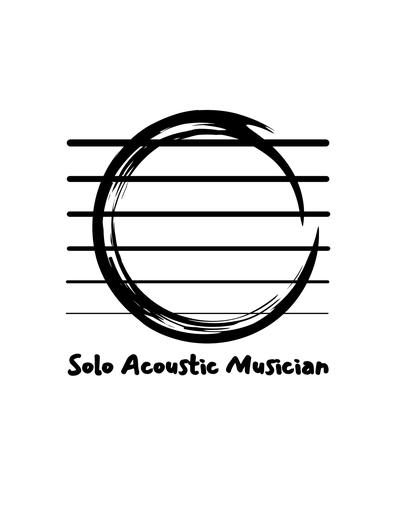 Sound Hole & Strings Sticker 4"x4"